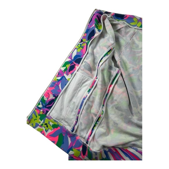 Lilly Pulitzer 🌸 Joleen Bomber
Zip Jacket Vibrant Multicolor Women's Size S - Picture 6 of 14